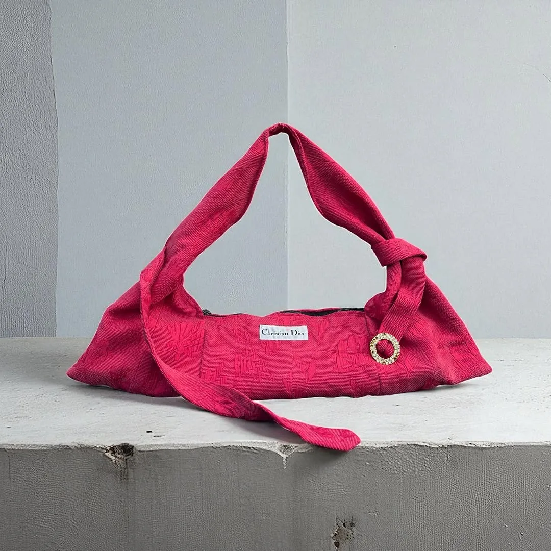 Bag upcycled from a Christian Dior vintage blazer